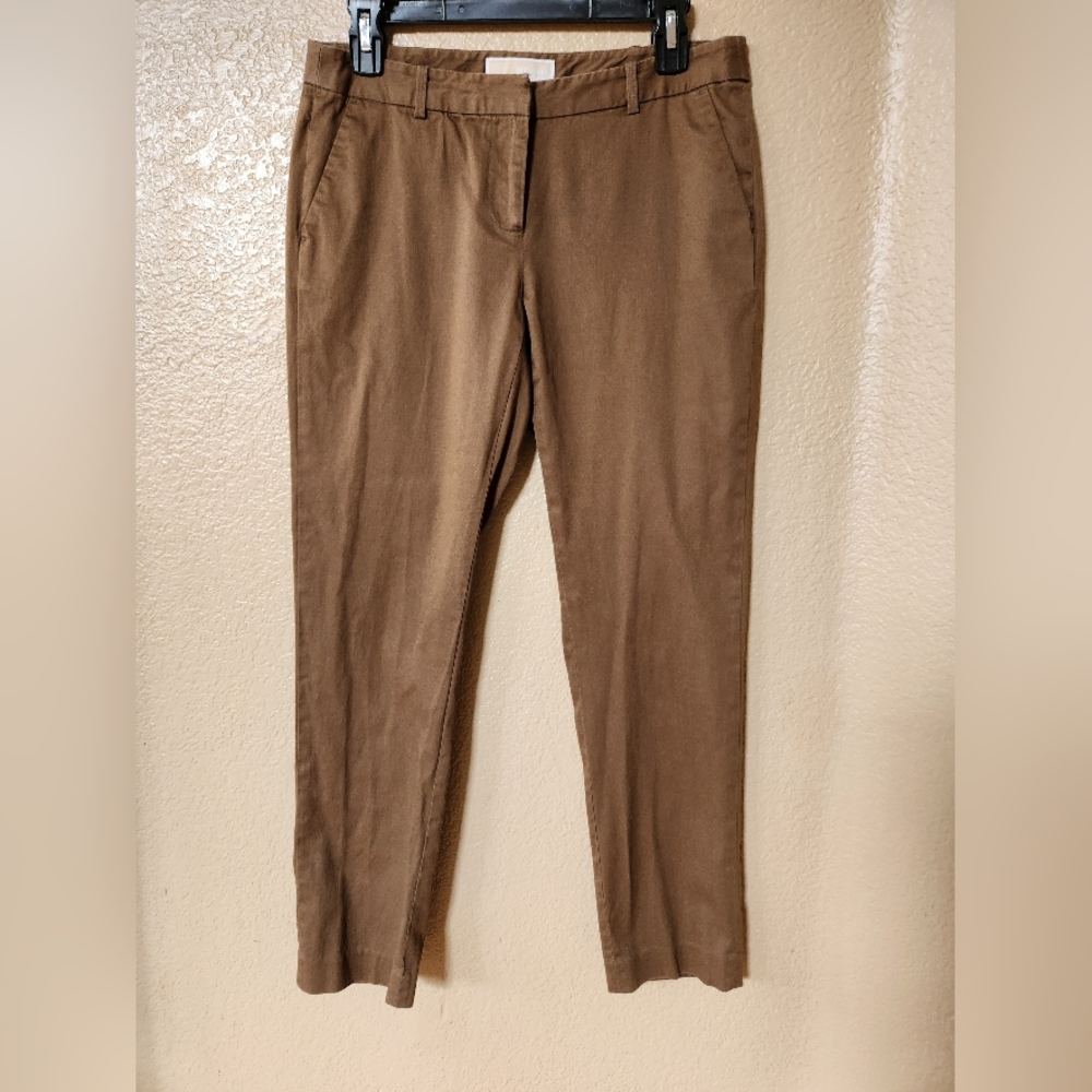 Michael Kors Khaki Cotton Pants Size 4